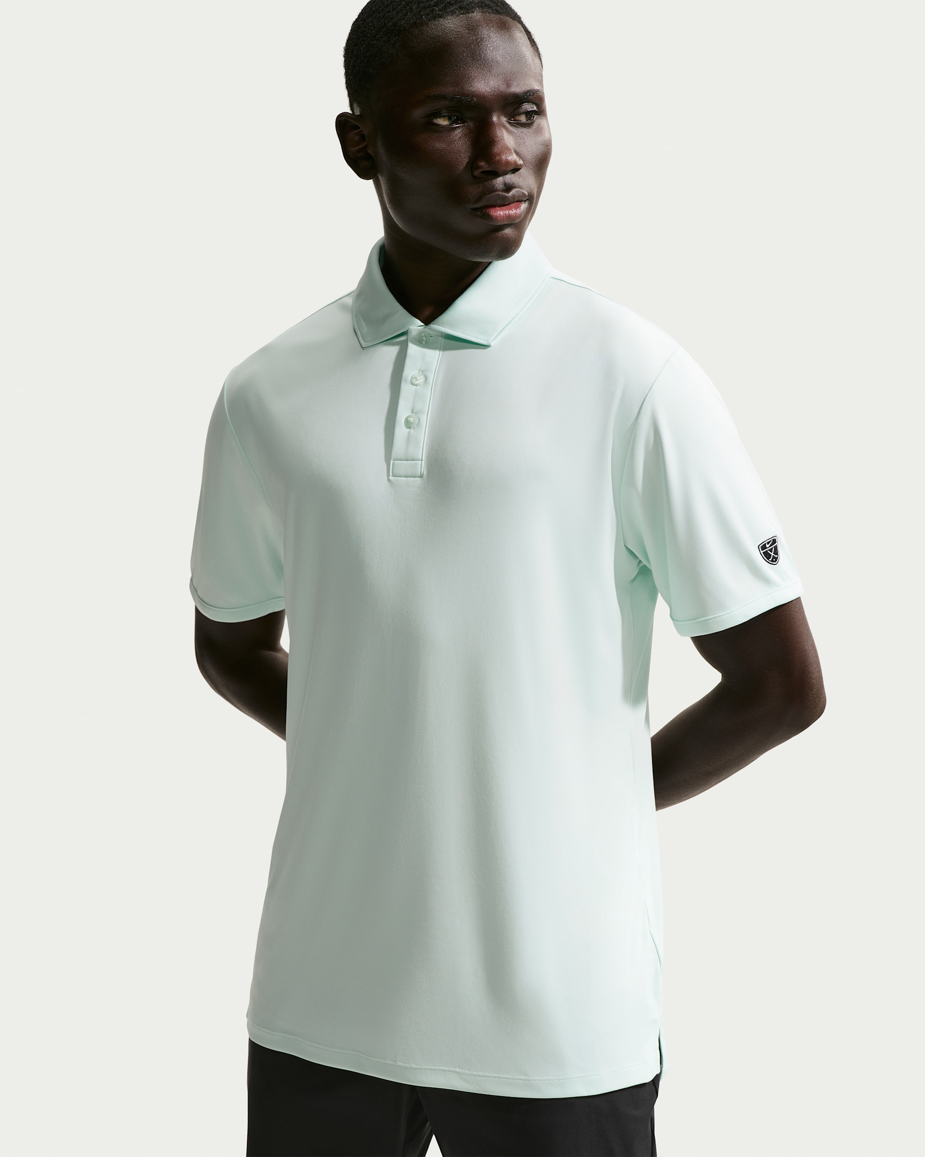 Nike Par Men's Dri-FIT Sleeve Logo Golf Polo. Nike.com